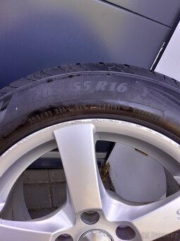 4x alu 5x112 r 16+letní pneumatiky - 8