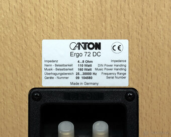 Reprobedny Canton Ergo 72 DC. - 8