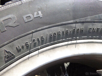 4x orig.alu vw (5x112)zimní pneu nokian 215/60 r16 - 8