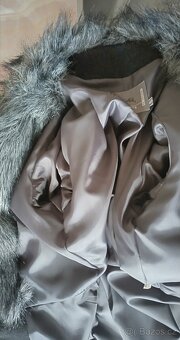 Dámský zimní kabát černý - 8