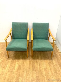 Retro křesla 60. léta Brusel - 8