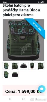 Školní batoh Hama Dino - 8