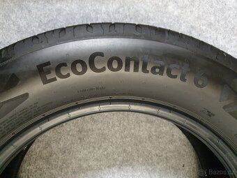 2x ZÁNOVNÍ 205/60 R16 Letní pneu Continental EcoContact 6 - 8