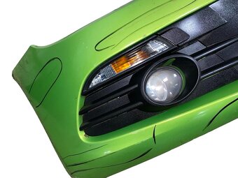 Přední nárazník zelená metalíza LR6T VW Scirocco 3 r.v. 2010 - 8