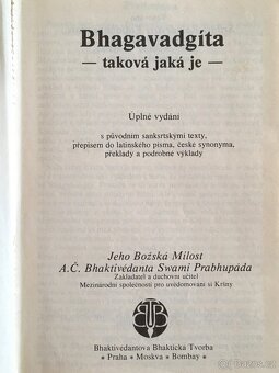 Bhagavadgíta - taková jaká je - 8