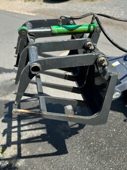 Hydraulický Vykusovač siláže, vidle na hnůj - 8