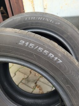 Letní pneu 215/55 R17 - 8