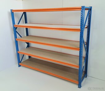 Prodám regály a regálové doplňky. Průmyslové policové regáli - 8