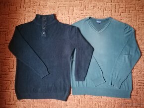 6x pánský svetr + 3x pánská mikina - 8