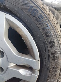 Renault modus,clio 3x plechová 165/65/15 - 8