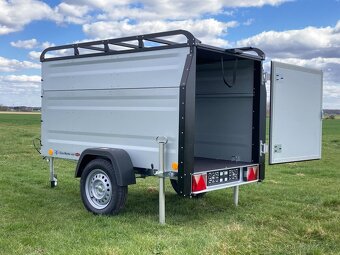 Multifunkční Přívěsný Vozík CAMPING s Nosičem na Stan - 8