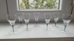 Exquisite 1960s Sada křišťálových sklenic na víno - 8