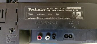 Gramofon TECHNICS SL-J300R - 8