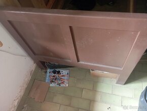 Starožitné postele na chalupu s úložným prostorem - 8