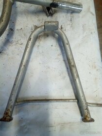 JAWA - ŘIDÍTKA, VÝFUKY,STOJÁNEK - 8