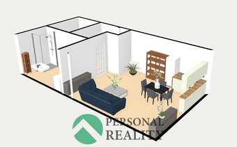 Pronájem byty 1+kk, 36 m2 - Nový Bydžov, ev.č. 02307 - 8