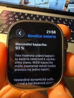 Apple Watch Ultra 2 49mm Titan - ZÁRUKA - 8