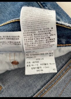 Levi's 501 W38 L32 Straight - originál - 8