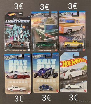 Hot Wheels kusovky zo sérií - 8