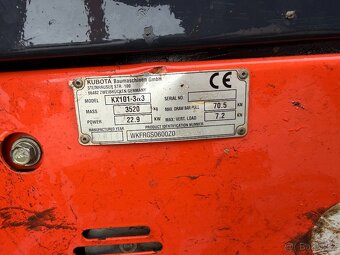 Kubota KX101- 3alfa3 - 8