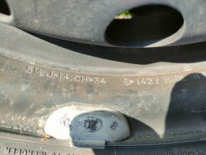 Plechové disky s pneu R14 - 4x108 - 8