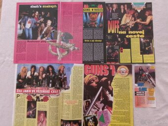 Guns N´Roses - sbírka článků a plakátů. - 8
