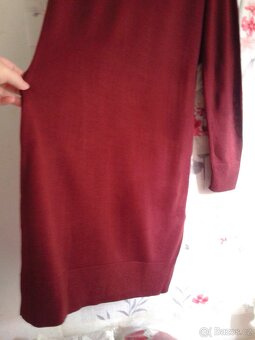 Elegantní úpletové šaty se stojáčkem 40/42 - 8