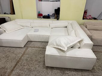 NOVÁ Luxusní Sedací souprava Sirpio 360x260 Boucle - 8