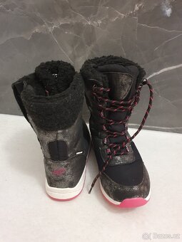Dětské dívčí sněhule 4F, velikost 37, jako nové - 8