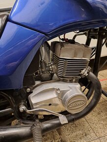 JAWA 350 640 Blue Style - 8