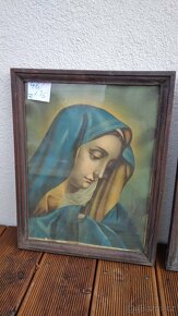 Prodám starožitné náboženské obrazy- cena za kus 399Kč - 8