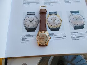 zlacene rare typ hodinky prim na export rok 1970 funkcni - 8