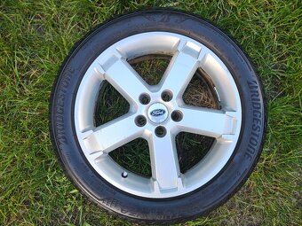 Kompletní letní originál Alu kola FORD - 205/50 R17 - 5x108 - 8