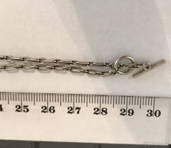 Originální náhrdelník ze stříbra Georg Jensen 826 s číslem 5 - 8