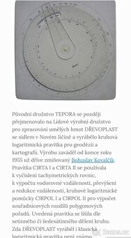 CIRTA I. - kruhová logaritmická pomůcka - 8