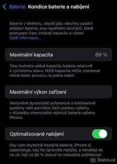 iPhone 14 bílý 128Gb, baterie 89%, záruka Alza 26/8/25, TOP - 8