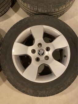 5Ks Alu disky škoda 5x112R15 - 8