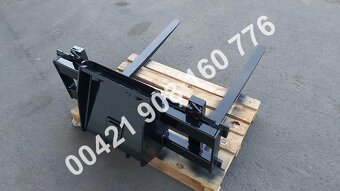Prodám paletizační vidle na stroj Mecalac 10, 12, 8, 15 bagr - 8