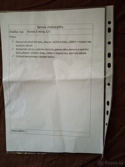 Skutr honda s-wing 125ccm - 8