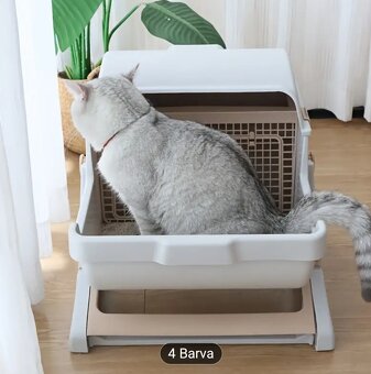 Poloautomatické WC pro kočky - 8