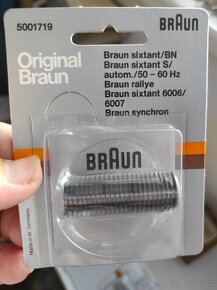 Holící strojek Braun sixtant 6006 synchron nový - 8