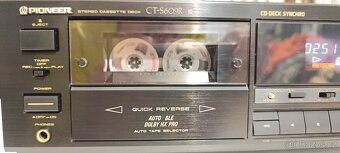 PIONEER CT-S609R Stereo Cassette Deck/Auto Reverse - 8