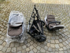 Kočárek Moon dvojkombinace+vajicko Cybex - 8