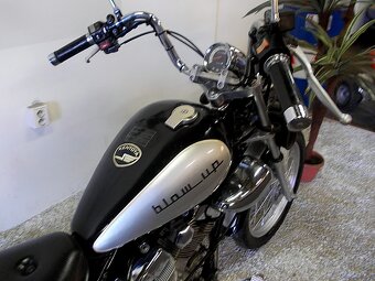 chopper Kentoya BLOW 250 Virago jen 7.tis.KM Originální STAV - 8