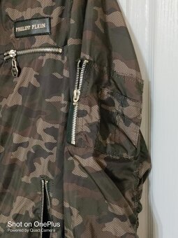MASKÁČOVÝ ORIGO - BOMBER PHILIPP PLEIN VEL.S - 8