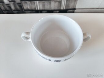 Gastro polévkové porcelánové misky, ČSSR - 8