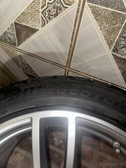 20" Alu kola PORSCHE CAYENNE, 10,5Jx20 ET64 + 9Jx20 ET5 - 8