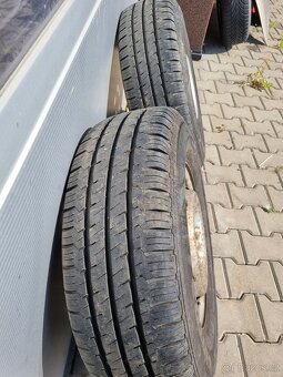 Pneu 225/70 R15C Hankook + disk 5x130,ET68 - 2ks - 8