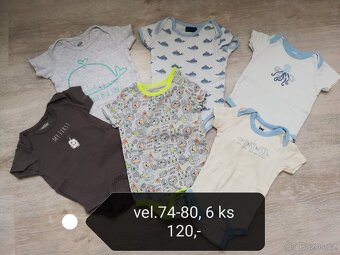Tepláková souprava vel. 74-86 + mix - 8