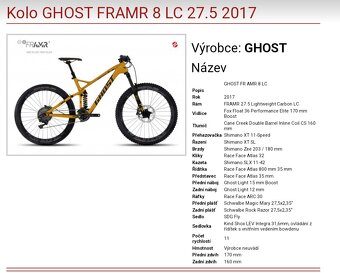 Ghost framr 8lc - 8